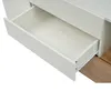 Merax Buffet brillant 130x40x70 cm en blanc & aspect bois, Voir les images du produit 9