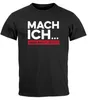 Herren T-Shirt Spüche lustig Arbeit Mach ich...aber nicht Produktbild-Vorschau 1