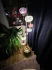 Magnifique lampadaire turc violet, fuchsia et rose avec 7 Voir les images du produit 3