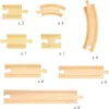 Bigjigs Rail Holzschienen-Set 24 Teile Produktbild-Vorschau 5
