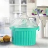 evym Muffin-Cupcake Box Mint, rund aus Kunststoff | Produktbild-Vorschau 4