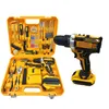 21V Akkuschrauber Set, Akkubohrer mit Werkzeugkoffer, 32 Produktbild-Vorschau 2