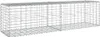 vidaXL Gabion s víkem 200x50x50 cm Pozinkované železo Náhled obrázku produktu 1