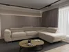 4ALLHOME Ecksofa Luna mit Schlaffunktion, Couch, Sofa mit Produktbild-Vorschau 1