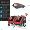 KESSER® Kinderanhänger Fahrradanhänger Sport-RX 2 in 1 Produktbild-Vorschau 7