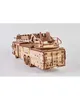 A wooden model of a fire truck with a ladder. Produktbild-Vorschau