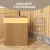 Kosz na pranie HOMCOM z bambusa z pokrywką, 100 l, z Podgląd zdjęcia produktu 11