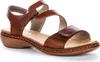 Sandales Rieker pour femmes  Sandales plates - Cognac - Voir les images du produit 19
