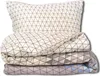 Saténové povlečení 220x200 EXCLUSIVE Geometrické v béžových Náhled obrázku produktu 1