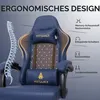 1 Stück Gaming Stuhl,Mit Kissen,Taillenkissen und Produktbild-Vorschau 4