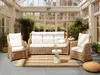 BELIANI Lounge Set Naturfarben Rattan 3-Teilig Geflochten Produktbild-Vorschau 4