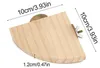 2er Set Vogelplattform aus Holz, Vogel Zubehör – rechteckig Produktbild-Vorschau 6