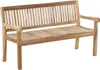 A wooden garden bench. Produktbild-Vorschau