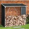 DURAMAX Holzunterstand 182 x 74 x 162 cm, Metall, anthrazit Produktbild-Vorschau 8