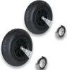 2x Schubkarrenrad 4.80 / 4.00-8 4PR Luftbereifung  Produktbild-Vorschau 1