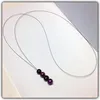 Edelschmiede925 Perlenschmuck modern auf Stahlseil Produktbild-Vorschau 4
