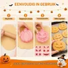 13-tlg. Halloween-Keksausstecher-Set mit Kürbis-Stempeln, Kunststoff Náhľad obrázku produktu
