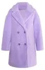 Cappotto da donna Taddy in ecopelliccia - viola. Taglia: S Anteprima dell’immagine prodotto 1