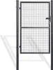 Zauntor Metall 1m OLGA H.150cm grau Produktbild-Vorschau 1