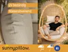sunnypillow Hängesessel Kissen - Auflage für Rattan & Produktbild-Vorschau 3