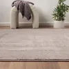 Teppich Wohnzimmer Schlafzimmer Modern Hoch&Tief Bordüre Produktbild-Vorschau 8