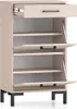 Schuhschrank Oiven Schuhkommode 55x34x94cm Cashmere mit Produktbild-Vorschau 3
