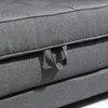 HOMCOM: Sofá cama abatible de 2 plazas, sofá tapizado en Vista previa de la imagen del producto 8