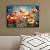 Leinwand Bilder 30x20 cm - Blumen - Aquarell - Kunst - Produktbild-Vorschau 5