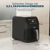 Princess SlimFry heteluchtfriteuse, 8 liter inhoud, 2000W, Productafbeelding-voorbeeld 2