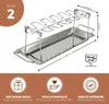 bremermann Porte-cuisses de poulet pour 12 cuisses ou ailes Voir les images du produit 7