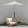 Angel Living 250cm Halbrund Sonnenschirm, Produktbild-Vorschau 9