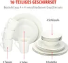 Alpina serviesset, 16-delig - Tafelset - voor 4 personen - Productafbeelding-voorbeeld 5