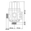 Tlakový spínač Wiltec s kabelem SKD-2D 230V do 3 barů, Náhled obrázku produktu 7