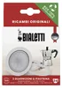 Joints et plaque filtrante pour les cafetières moka 3/4 Voir les images du produit 1