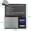 Intirilife Digitálna jemná váha v čiernej farbe - 500g Náhľad obrázku produktu 2