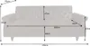 riess-ambiente Chesterfield 3-Sitzer Sofa MAISON BELLE Produktbild-Vorschau 7