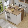 Îlot de cuisine Roomart CORTADO, 120 cm de large, chêne Voir les images du produit 1