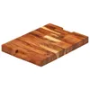 A wooden cutting board is shown from a diagonal angle against a white background. Náhľad obrázku produktu