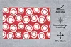 MuchoWow® Mauspad Mousepad Tupfen - Rot - Muster 27x18 cm - Produktbild-Vorschau 2
