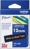 brother Schriftband TZe-335 TZE335, 12 mm weiß auf schwarz Produktbild-Vorschau 25