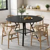 BEALIFE Runder Esstisch 120 cm Ø | Für Esszimmer, Balkon & Produktbild-Vorschau 9