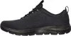 A side view of a black Skechers sneaker. Voir les images du produit