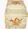Tischband Polyester Hase auf Frühlingswiese 40x140cm Produktbild-Vorschau 1