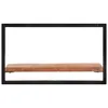 vidaXL Wandregale 2 Stk. 60x25x35 cm Massivholz Akazie und Produktbild-Vorschau 2