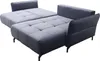 Ecksofa Schlafsofa Sofa SADIE Stoff Element Grafit Ottomane Produktbild-Vorschau 2