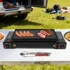 Réchaud de camping portable, réchaud de camping avec plaque Voir les images du produit 8