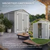 ECD Germany Gartenhaus wetterfest 5m³ Kunststoff Gerätehaus Produktbild-Vorschau 5