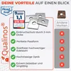 50x Qualinos Klemmplatten für Doppelstabmattenzaun 30x26x3 Produktbild-Vorschau 6