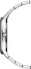 Side view of a silver watch with a metal band. Anteprima dell’immagine prodotto