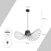 LED Pendelleuchte Wohnzimmer Esszimmer Schlafzimmer Produktbild-Vorschau 4